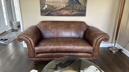 Leather sofa