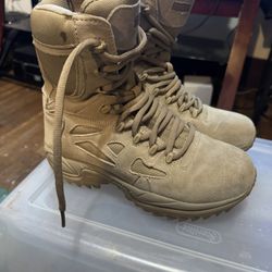 RAPID RESPONSE RB - RB8895 Men's 8" Stealth Boot with Side Zipper - Desert Tan