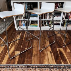 3x IKEA Sebastian High Top Chairs