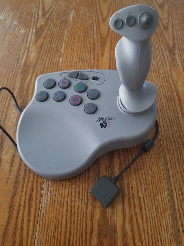 Flight Joystick Playstation 1 Mad Catz  PS1 