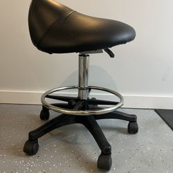 Profesional  Back Support Stool  For Doing Hair Or Eyelashes 