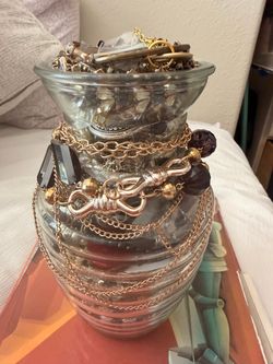 Vintage Jewelry jar