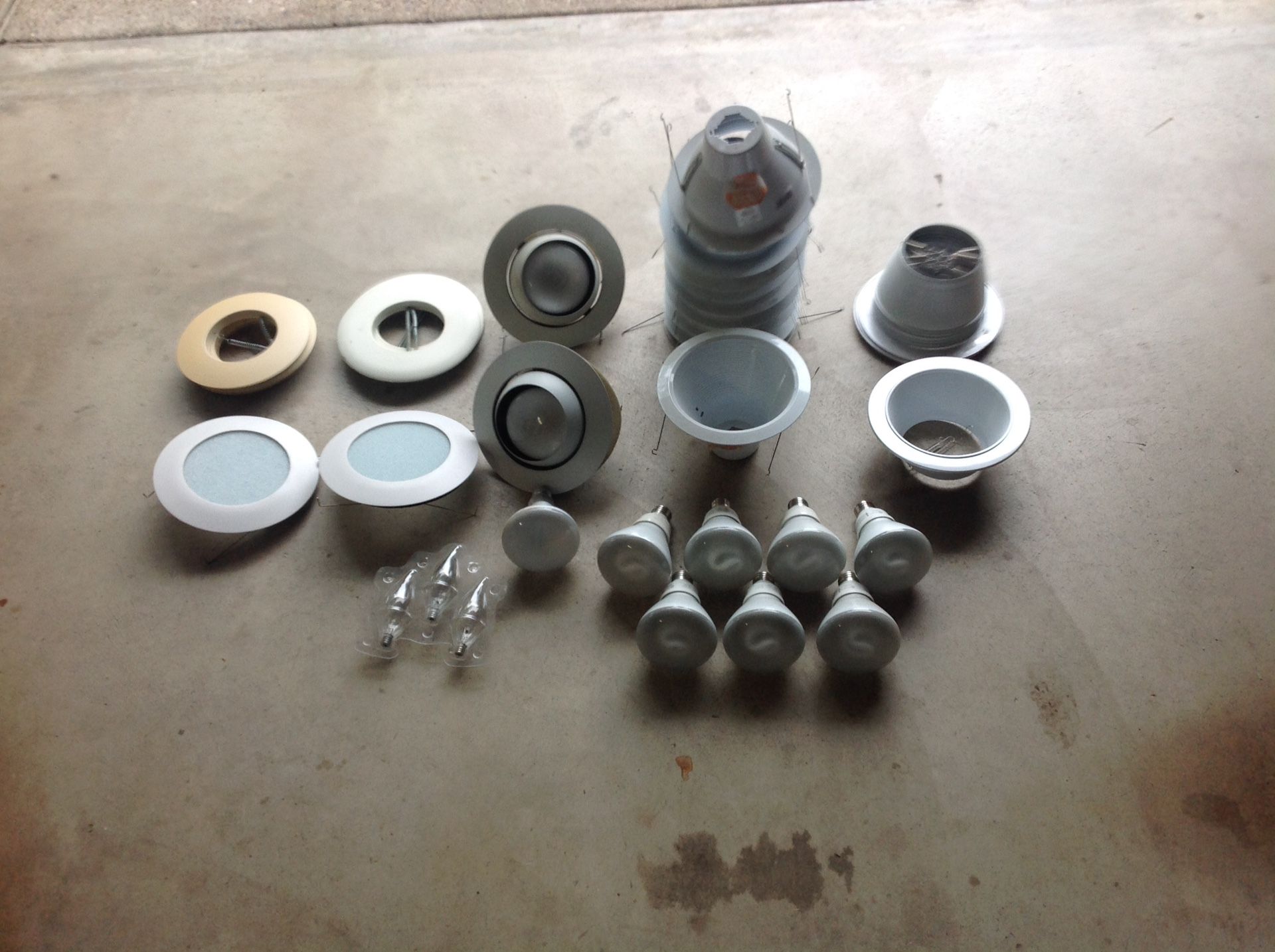 Can light covers, fixtures