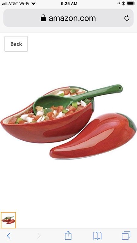 Salsa & Guacamole Serving Set