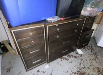 brown dresser