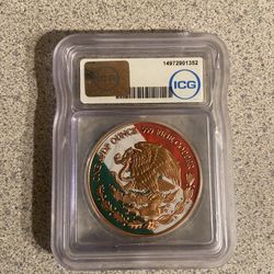 Moneda De Mexico 🇲🇽 Conmemorativa Grado   Ms70