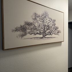 Large Tree Picture 24x46 1/2