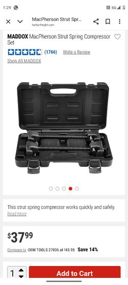 Strut Spring Compressor