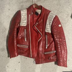 Joseph Joy Leathers Medium Mens Moto Jacket