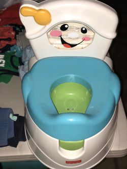 Fischer price potty training seat with talk and flush