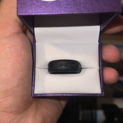 Tungsten Black Diamond Wedding Band Ring 