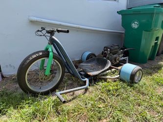 Drift trike with 212cc predator
