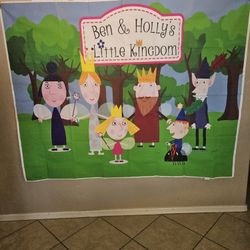 Ben & Holly Backdrop Banner