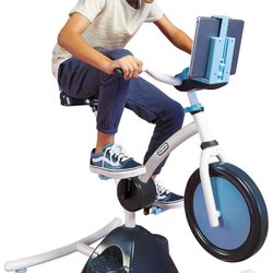 Little Tikes Pelican Explore & Fit Cycle Adjustable Play Fitness Exercise Equipment Stationary Bike
