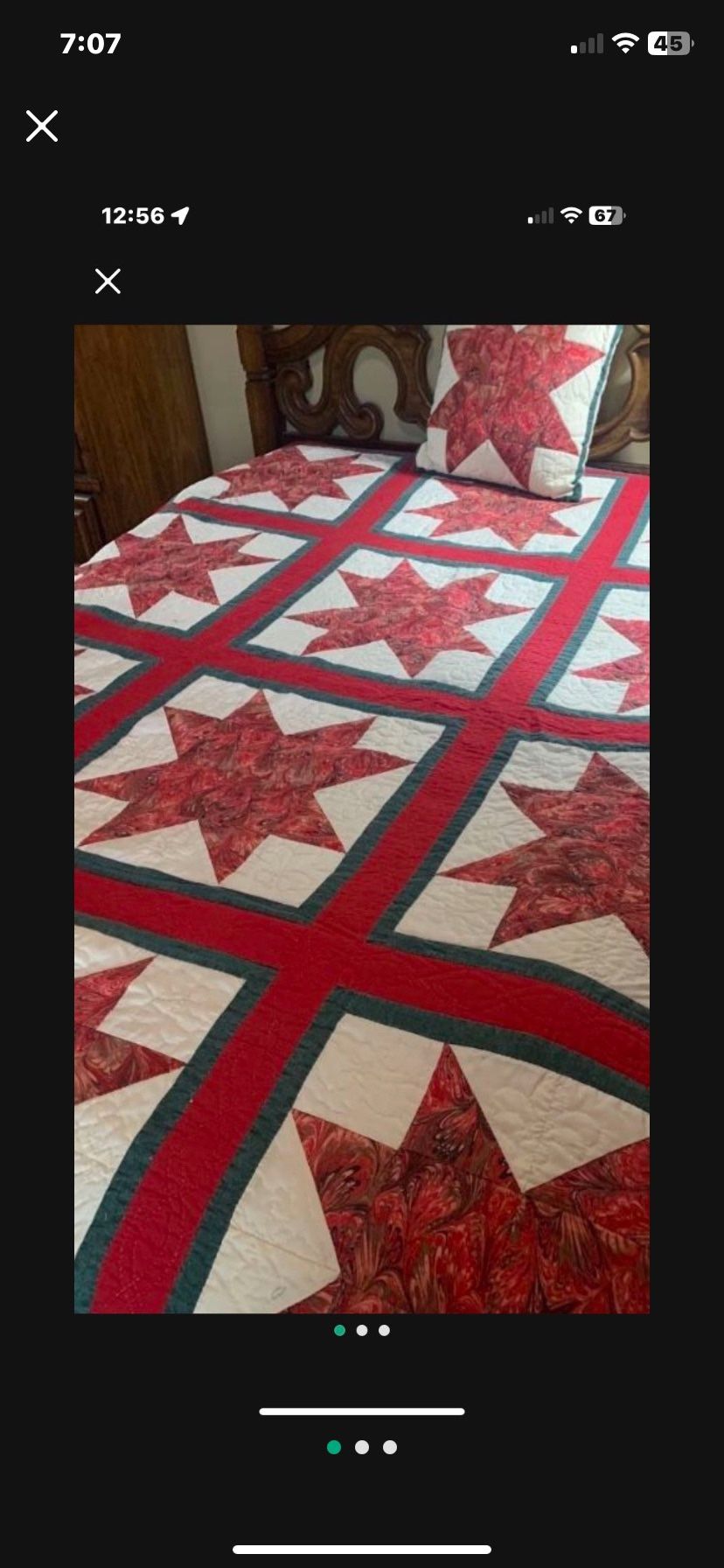 2 Handmade Quilts