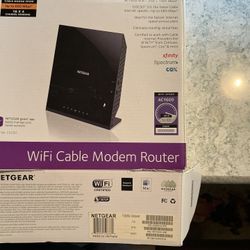 NETGEAR AC1600 WiFi Cable Modem Router, Model C6250