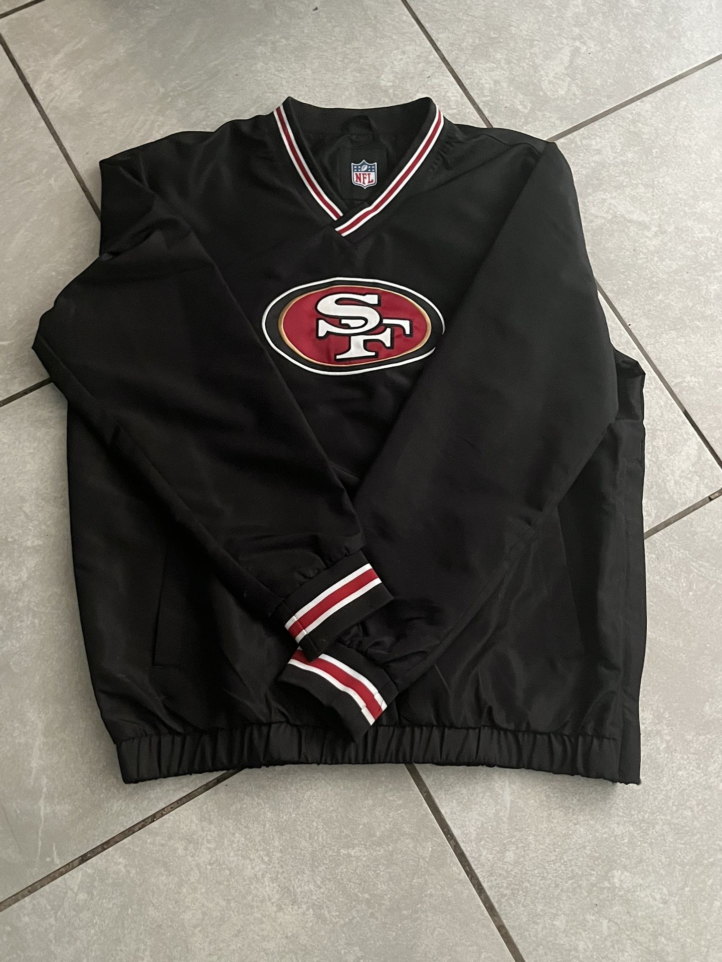 49er windbreaker crewneck