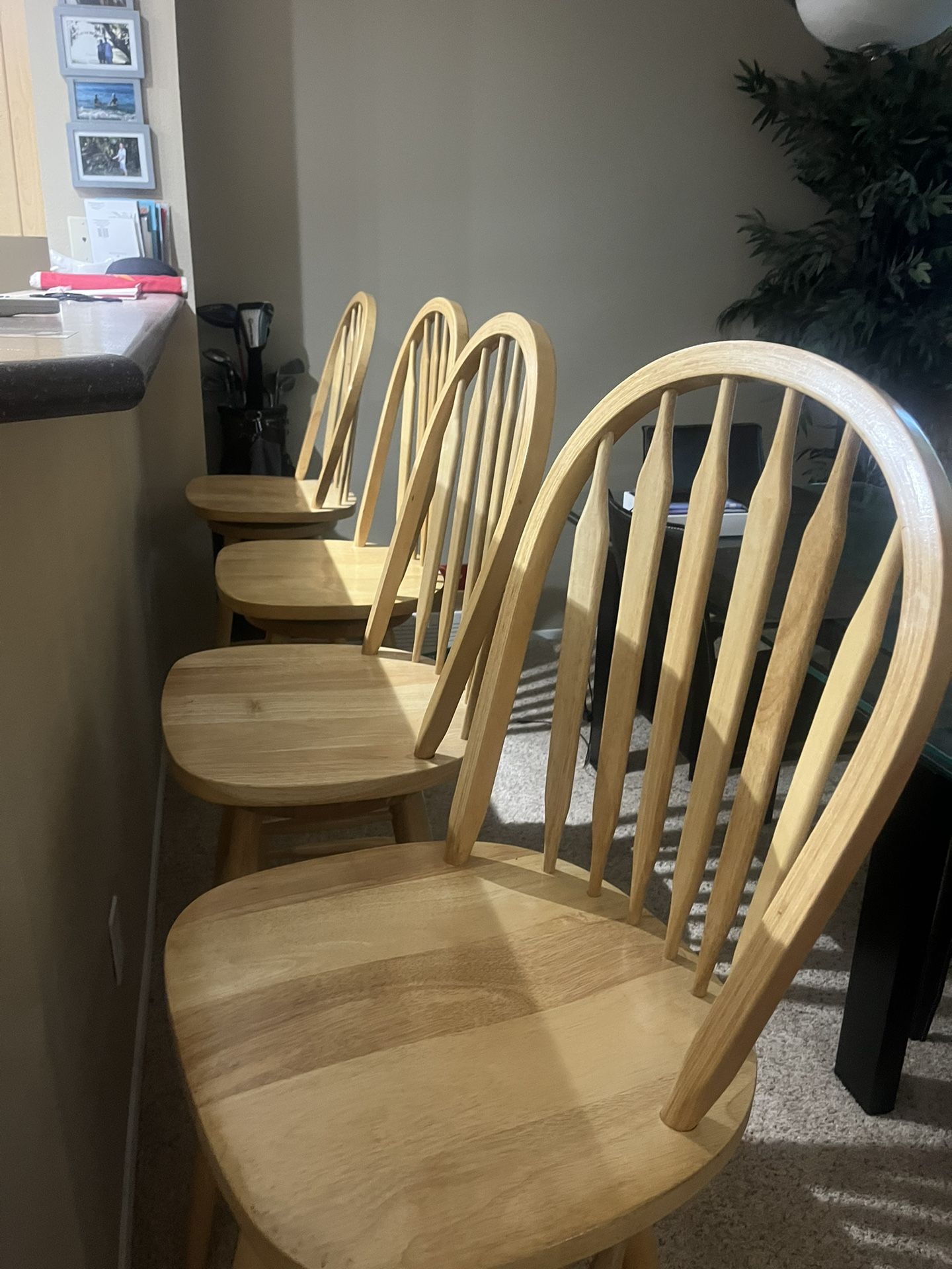 Wooden Bar Stools