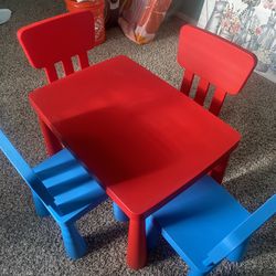  Kid Chairs And Table Set  