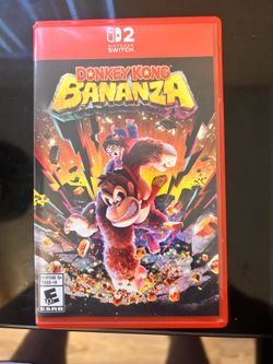 Switch 2 game, donkey Kong bananza