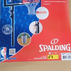 Spalding 54" Acrylic Backboard In-Ground Basketball Hoop