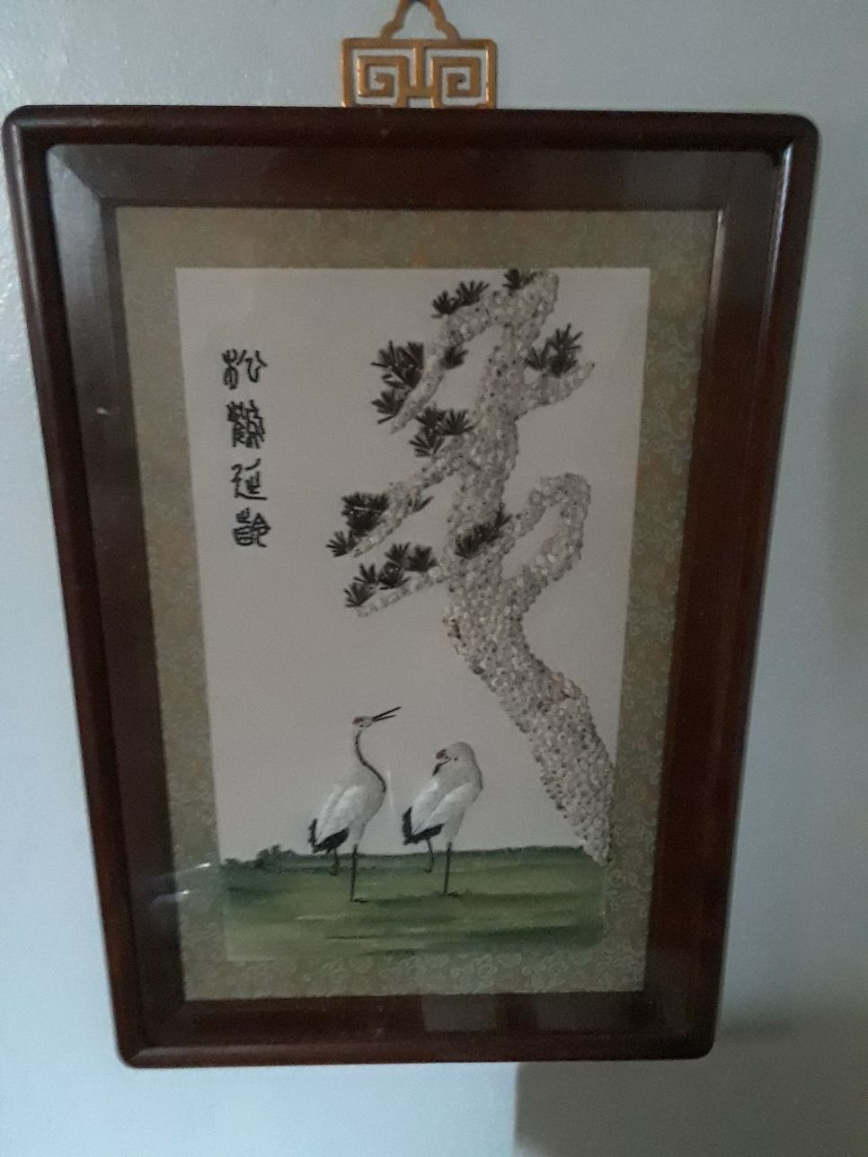 Asian hanging picture