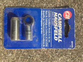 Carbide sandblast nozzle & Air jet