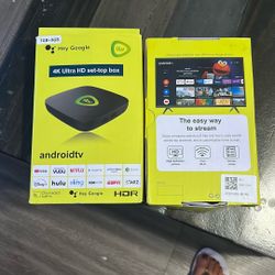 Androidtv 4k ultra HD set-top Box