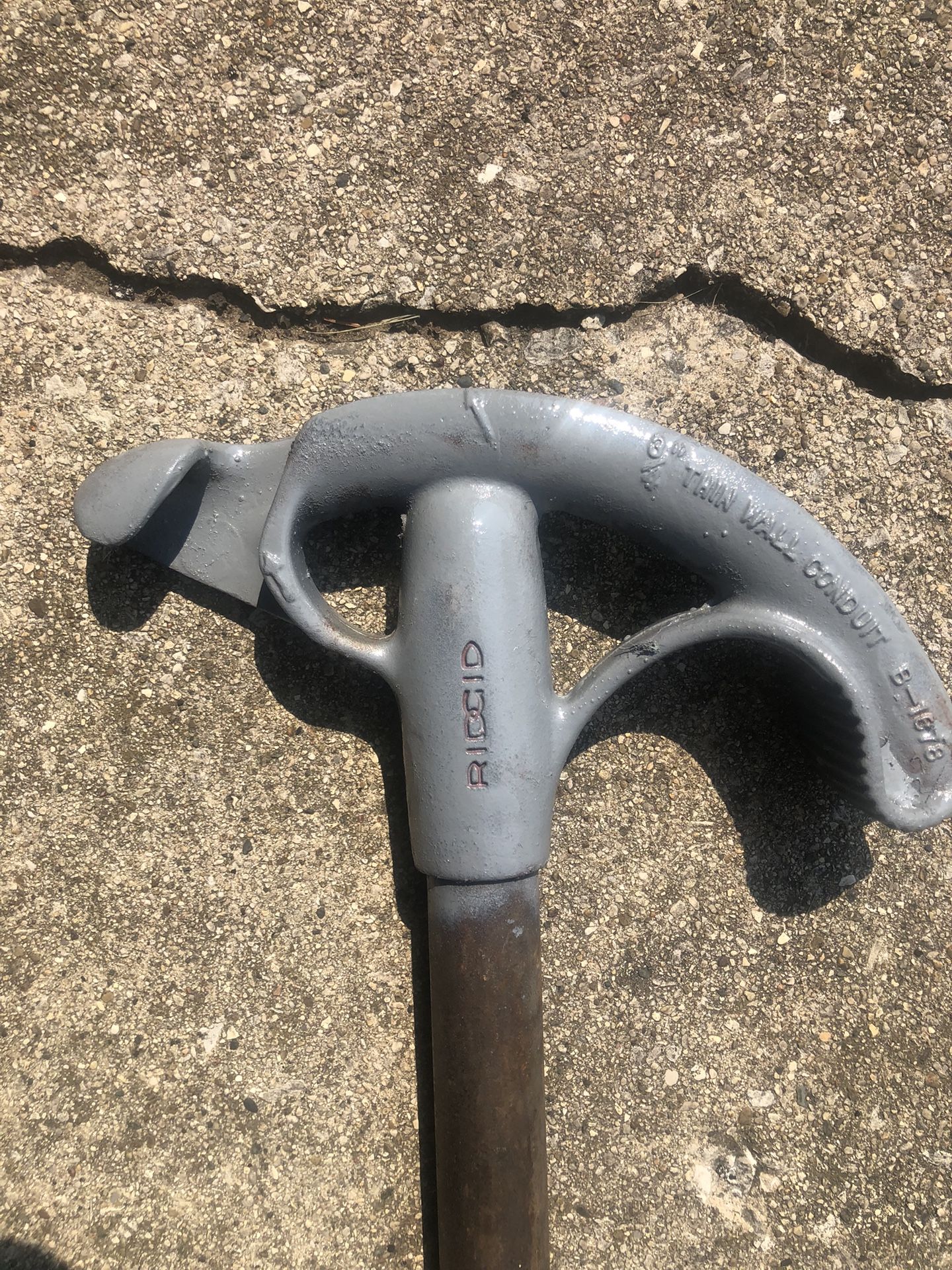 3/4” Ridgid Pipe Bender