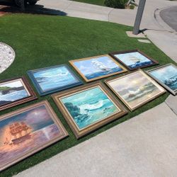 Original Paintings In Beautiful Frames