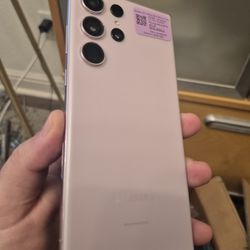 Pink Sim Unlocked Samsung galaxy S23 Ultra 5g 512gb 