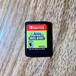New super Mario Bros U Deluxe