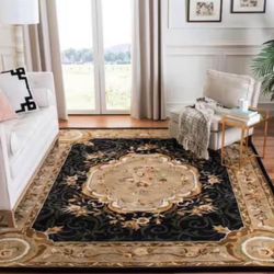 SAFAVIEH Empire Assorted 8 ft. x 10 ft. Border Area Rug