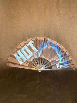 Disney Hades 'HOT' Folding Hand Fan OBO