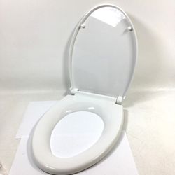 Sustainable Solutions 326611W Top Fixing Elongated Soft-Close Detachable Seat