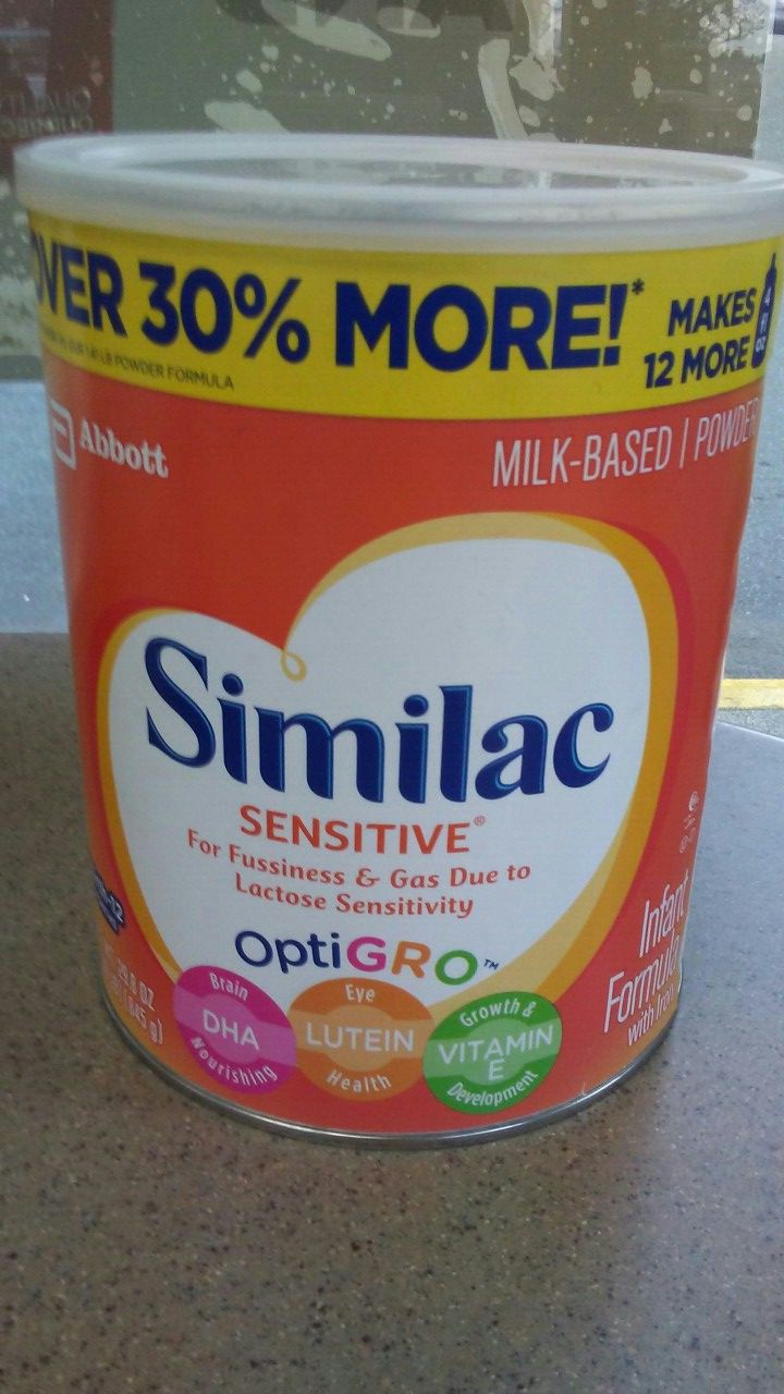 Similac Sensitive 30oz brand new unopened Infant formula