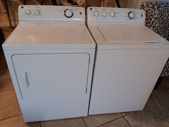 GE washer and dryer
