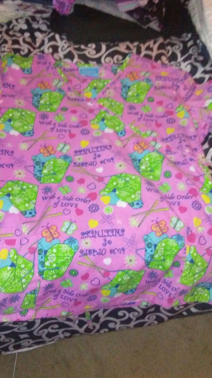 Scrub tops