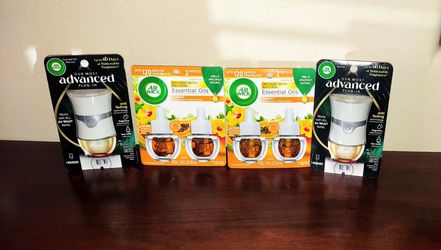 Airwick Oil Refills & Warmer Plugs Bundle- X Streets Ray and Higley