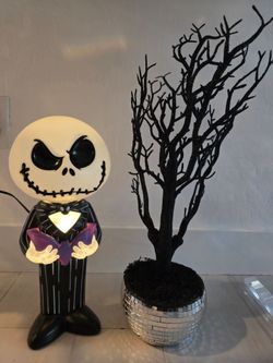 Jack Skellington with Halloween Tree