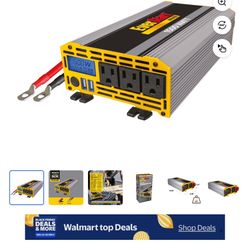 EverStart Max 1500 watt inverter