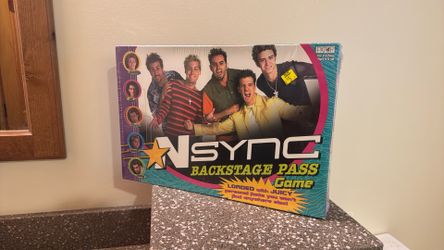 Vintage 2000 *NSYNC Backstage Pass Board Game - NEW Factory Sealed (Patch Products)