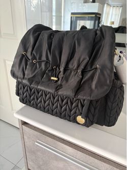 Brand diaper bag w/ plastic bag