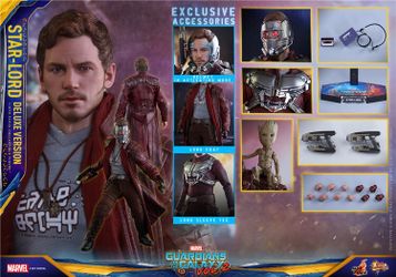 Star Lord Guardians of the Galaxy Vol 2 Hot Toys Marvel
