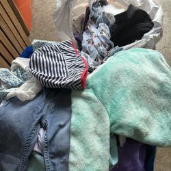 Huge IKEA Bags With Clothes Girl 3-4 Years 