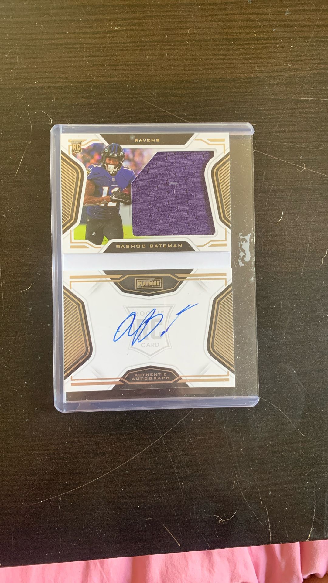 Rashod Bateman Autographed Trading Card