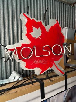 Vintage Molson Neon Beer Sign – Works Great