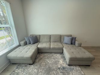 Light Gray Sectional Sofa