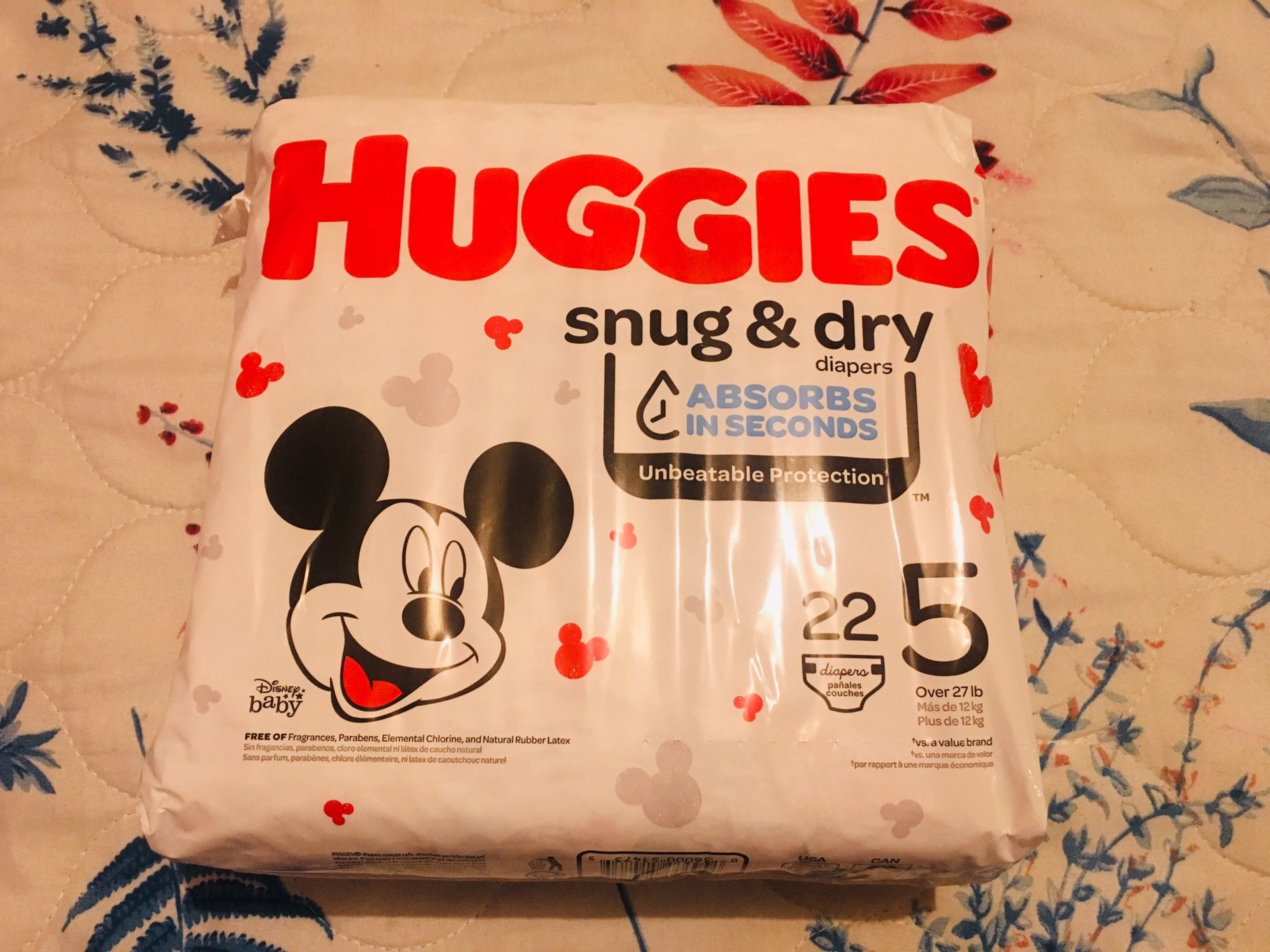 Huggies diapers