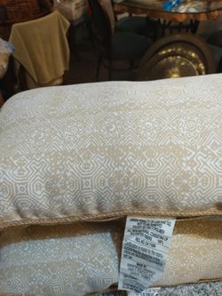 Print Rectangle Lumbar Pillow Patio Or Home 3 For $49